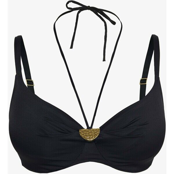 Chantelle SENSE BEDECKENDER MITTELTRÄGER Góra od bikini schwarz CH981J003