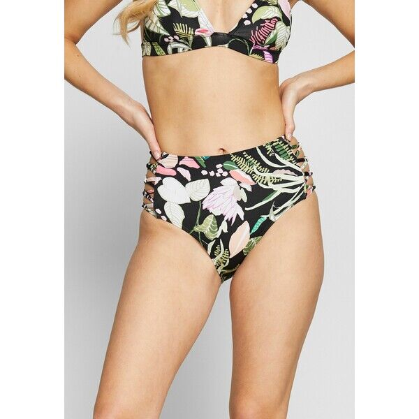 s.Oliver HIGHWAIST PANTS Dół od bikini black SO281I00T