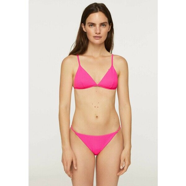 OYSHO FLUORESCENT STRAPPY BRAZILIAN BRIEFS Dół od bikini neon pink OY181I0E6