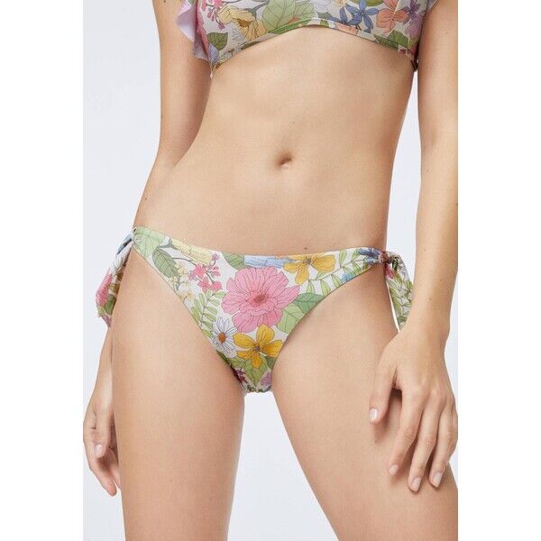 OYSHO WITH TIES Dół od bikini multi-coloured OY181I0ER
