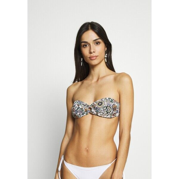 O'Neill BANDEAU Góra od bikini brown/yellow ON581J01B