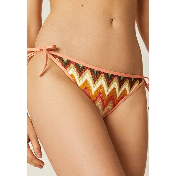 OYSHO GEHÄKELTES, KLASSISCHES BIKINIHÖSCHEN 30724148 Dół od bikini multi-coloured OY181L007
