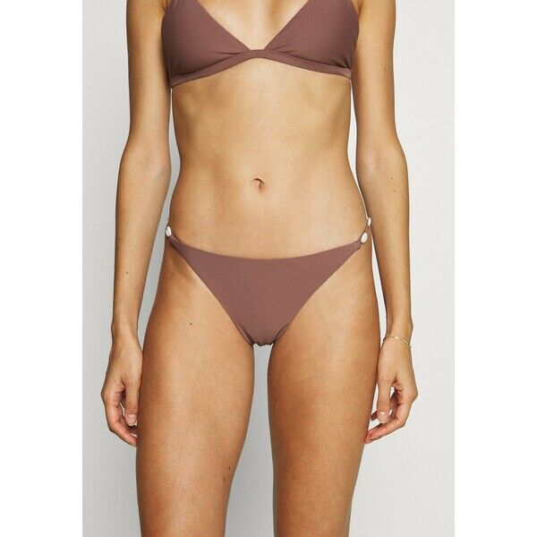 NA-KD SEA SHELL DETAIL THIN STRAP PANTY Dół od bikini rose taupe NAA81I00C