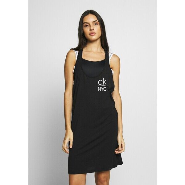 Calvin Klein Swimwear TANK DRESS Akcesoria plażowe black C1781H00S