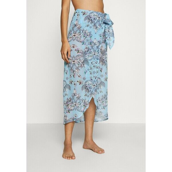 Wolf & Whistle JEWEL PRINT SARONG Akcesoria plażowe blue WOC81H002