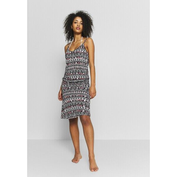 LASCANA BEACH DRESS Akcesoria plażowe schwarz/weiss L8381H02J