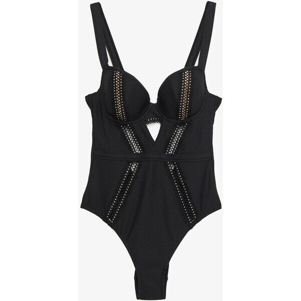 Ann Summers THE SUNSEEKER SWIMSUIT Kostium kąpielowy black ANE81G003