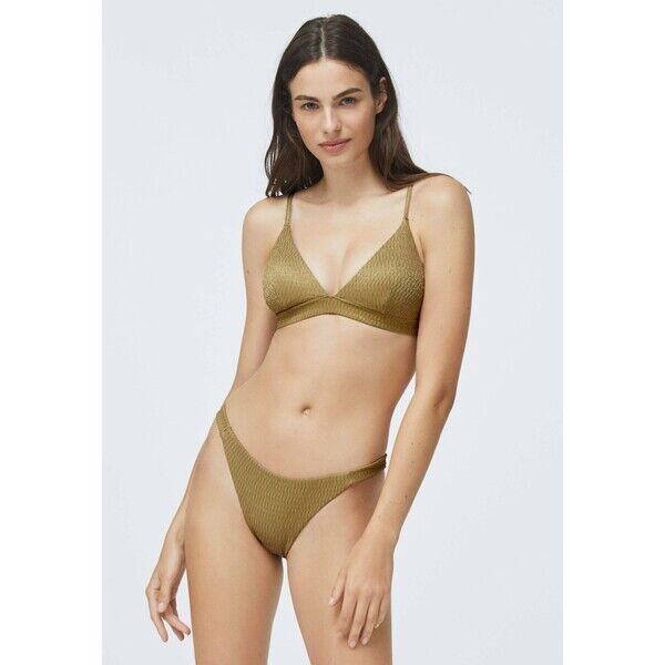 OYSHO Góra od bikini gold OY181A0NP