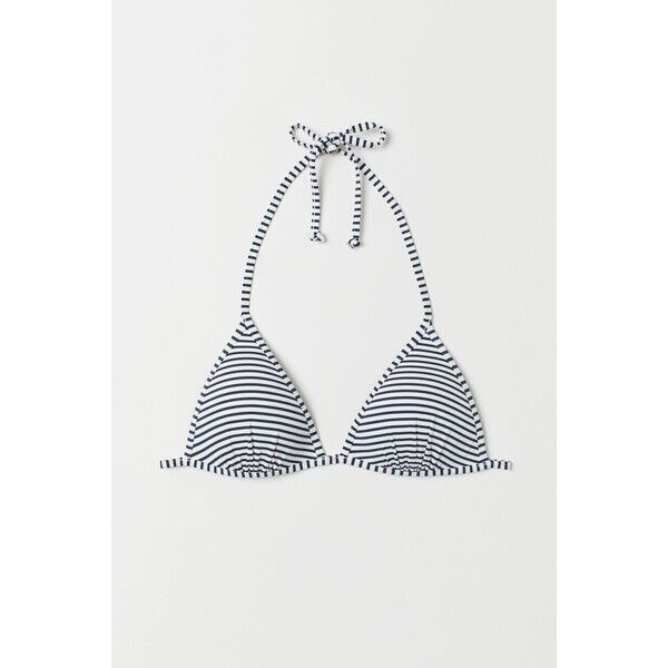 H&M Góra od kostiumu - 0559616029 Ciemnoniebieski/Białe paski