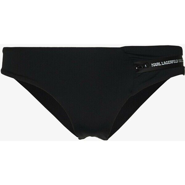 KARL LAGERFELD CARRY OVER BOTTOM Dół od bikini black K4881I004