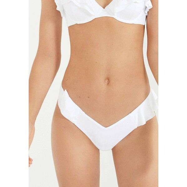 OYSHO Dół od bikini white OY181I0D5