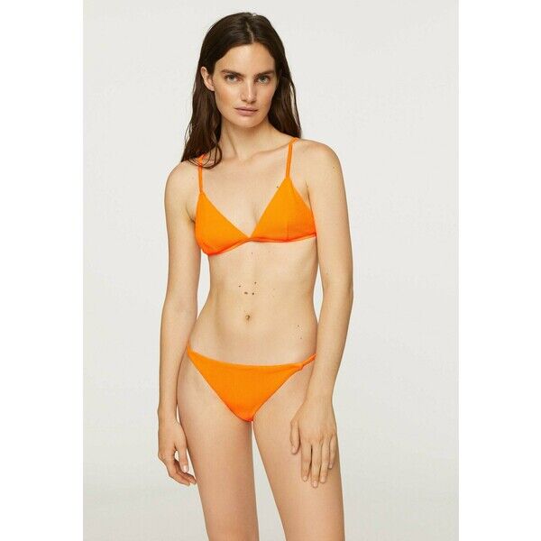 OYSHO FLUORESCENT STRAPPY BRAZILIAN BRIEFS Dół od bikini orange OY181I0E6