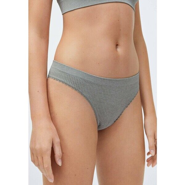 OYSHO BRAZILIAN SEAMLESS LOOP Figi grey OY181I0FM