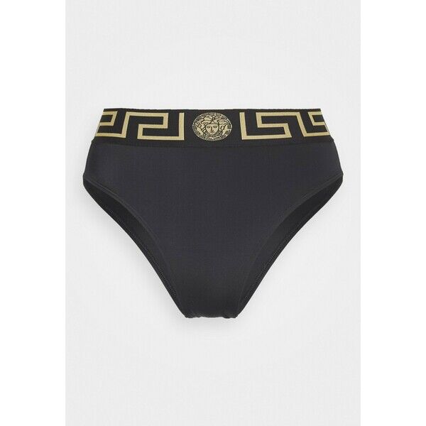 Versace BRASILIANA ALTA MARE DONNA Dół od bikini nero 1VE81I006