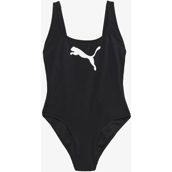 Puma SWIM WOMEN SWIMSUIT Kostium kąpielowy black PU181G003