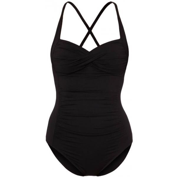 Seafolly GODDESS TWIST BANDEAU Kostium kąpielowy black S1921L00R-802