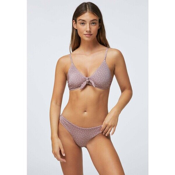 OYSHO POLKA DOT Góra od bikini mauve OY181J07M