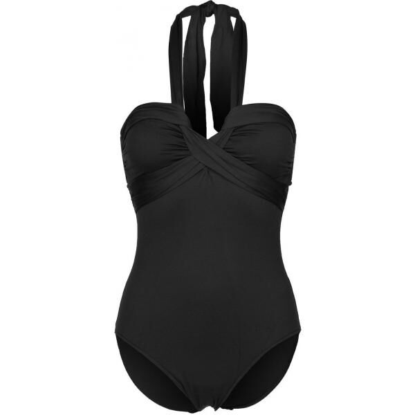 Seafolly GODDESS MAILLOT Kostium kąpielowy black S1951L014-802