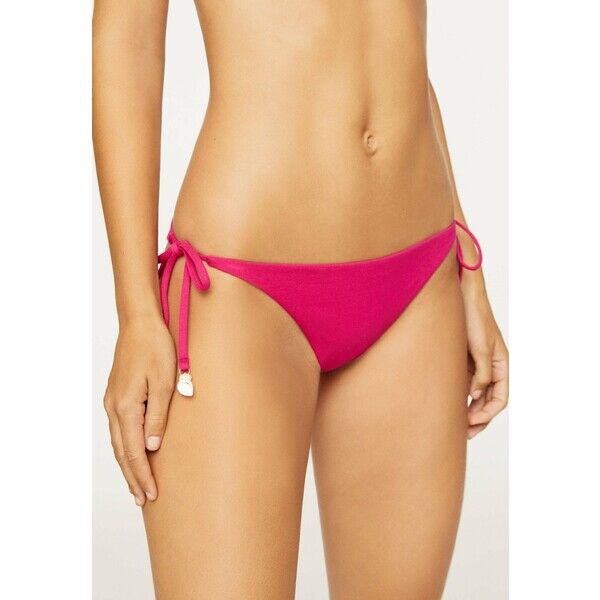 OYSHO Dół od bikini neon pink OY181I0D7