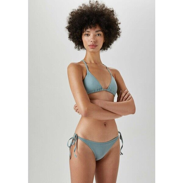 PULL&BEAR Dół od bikini khaki PUC81I00N