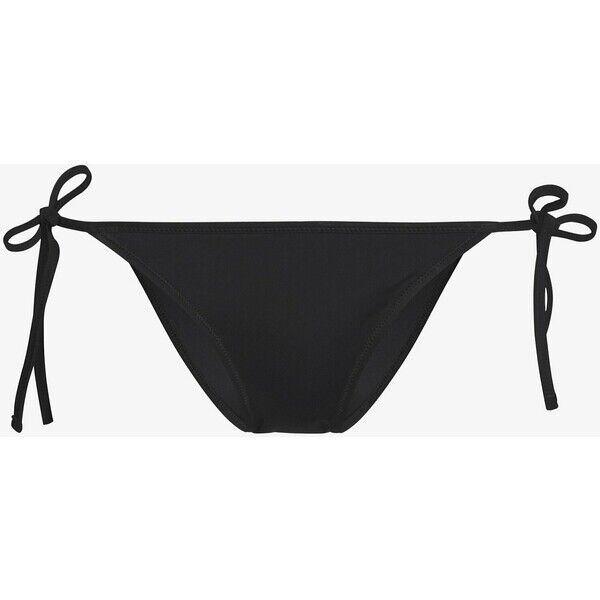Puma SWIM WOMEN SIDE TIE BOTTOM Dół od bikini black PU181I003