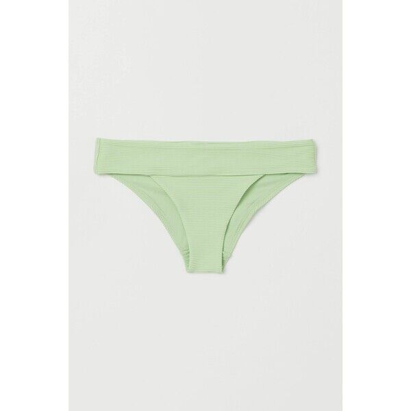 H&M Dół od kostiumu 0688537035 Jasnozielony/Prążki