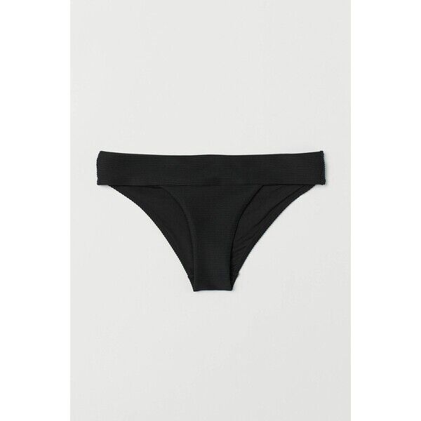 H&M Dół od kostiumu 0688537004 Czarny/Prążki