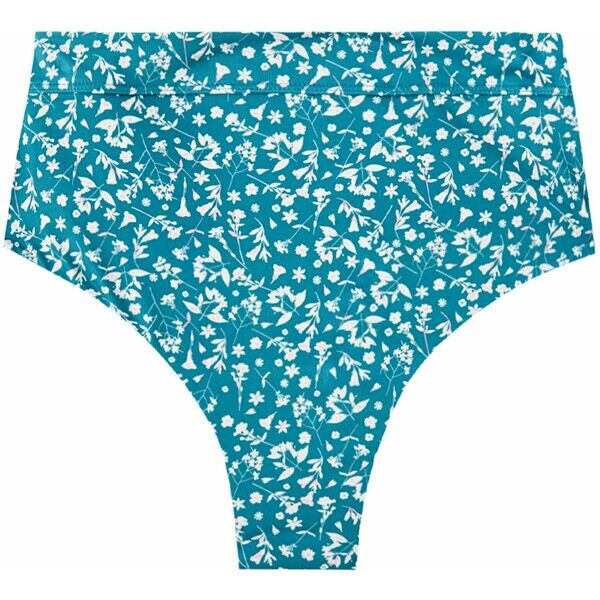 PULL&BEAR Dół od bikini blue PUC81I00H