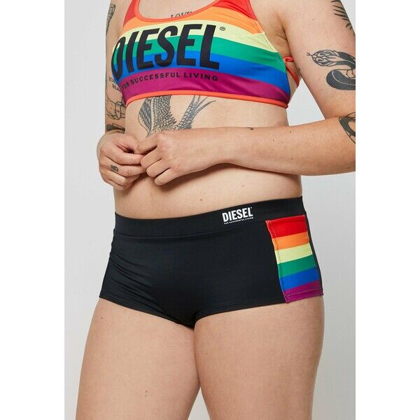 Diesel ROLLIX Dół od bikini black DI181R00W