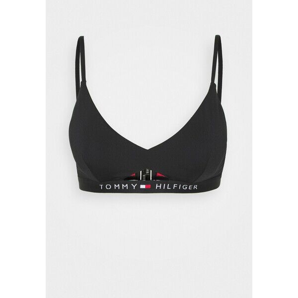 Tommy Hilfiger CORE SOLID LOGO Góra od bikini black TO181J00R