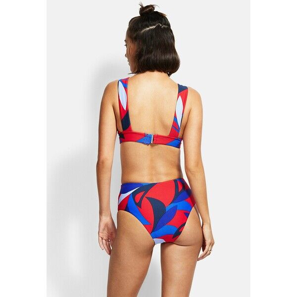 Seafolly ALOHA BANDED Góra od bikini chilli S1981J089