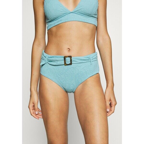 Seafolly PALMCOASTWIDE SIDE RETRO Dół od bikini nileblue S1981I05N