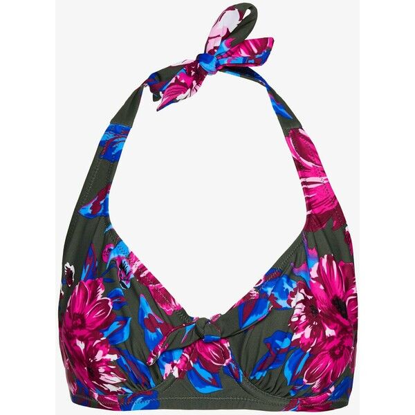 Pour Moi HEATWAVE HALTER UNDERWIRED Góra od bikini green POJ81J00H