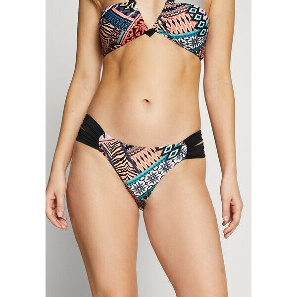 Rip Curl SUNSHINE PATCHWORK GOOD PANT Dół od bikini black RI781I01W