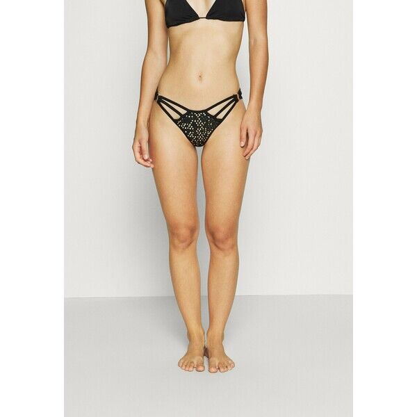 Ann Summers THE DISCOVERER BOTTOM Dół od bikini black/gold ANE81I003