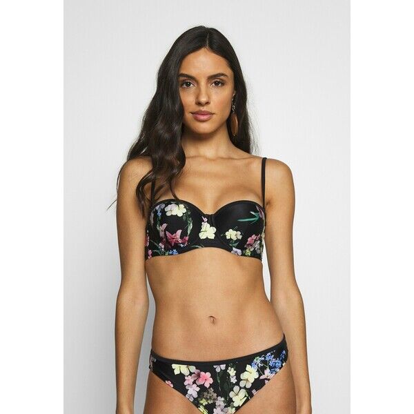 Ted Baker PERGOLA BALCONETTE Góra od bikini black TE481J00X