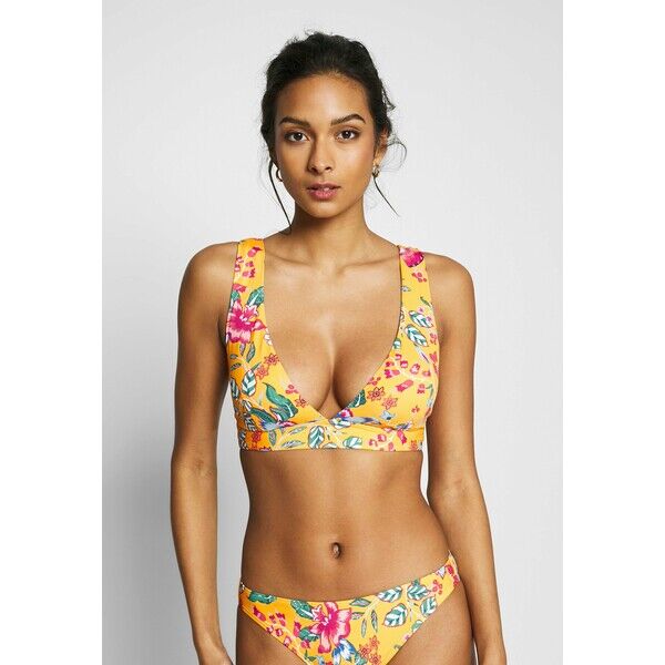 Esprit JASMINE BEACH PAD BRA TOP Góra od bikini sunflower yellow ES181J0EU