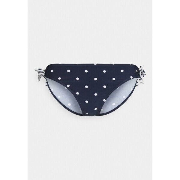 s.Oliver BIK PANTS BOW AUDREY Dół od bikini navy/white SO281I013
