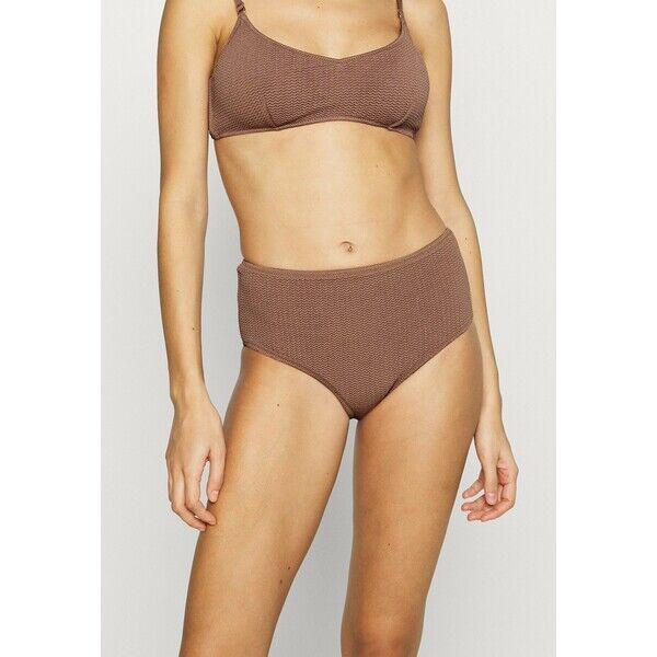 Seafolly SEA DIVE WIDE SIDE RETRO Dół od bikini bronze S1981I06P