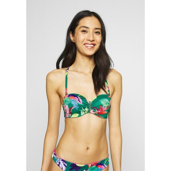DORINA MERIDA BANDEAU Góra od bikini green DOG81J00X