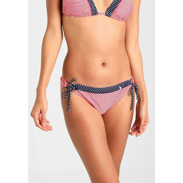 s.Oliver Dół od bikini red/white SO281I00B