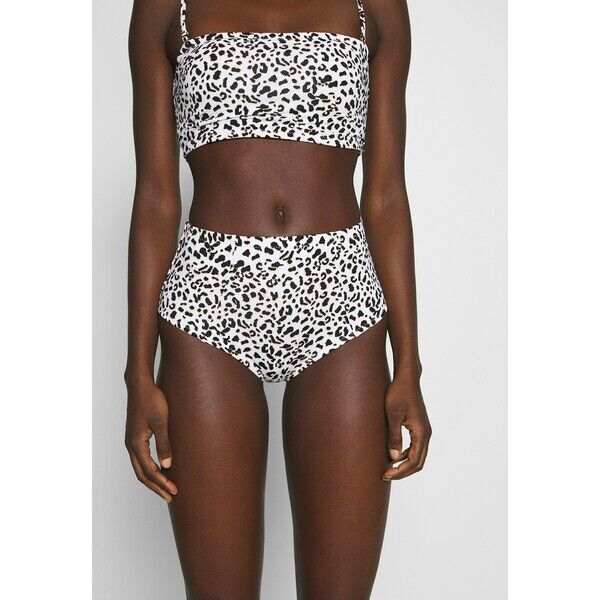Rhythm MALAWI HI WAIST PANT Dół od bikini white 2RH81I007
