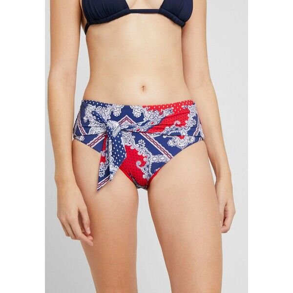 Seafolly WIDE SIDE RETRO Dół od bikini chilli S1981I04D