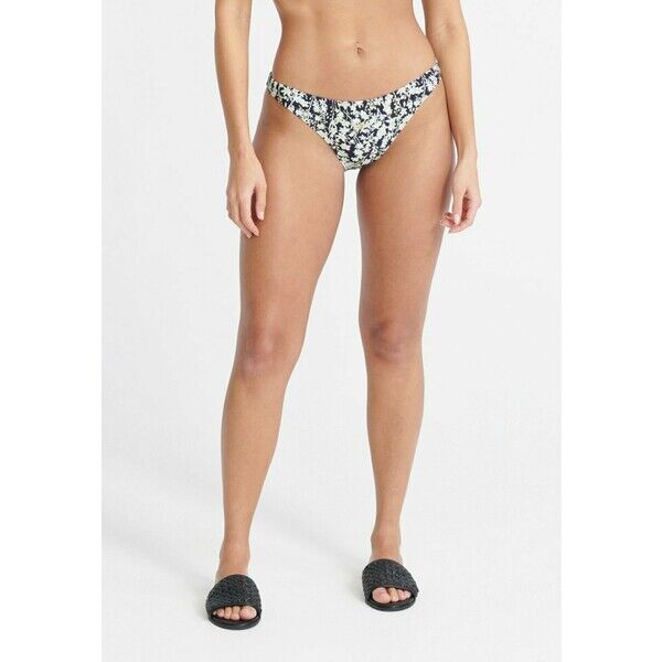 Superdry SUPERDRY HARPER BIKINI BOTTOM Dół od bikini navy print SU281I01A