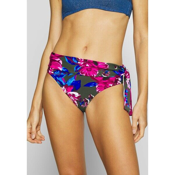Pour Moi HEATWAVE FOLD OVER TIE BRIEF Dół od bikini green POJ81I009