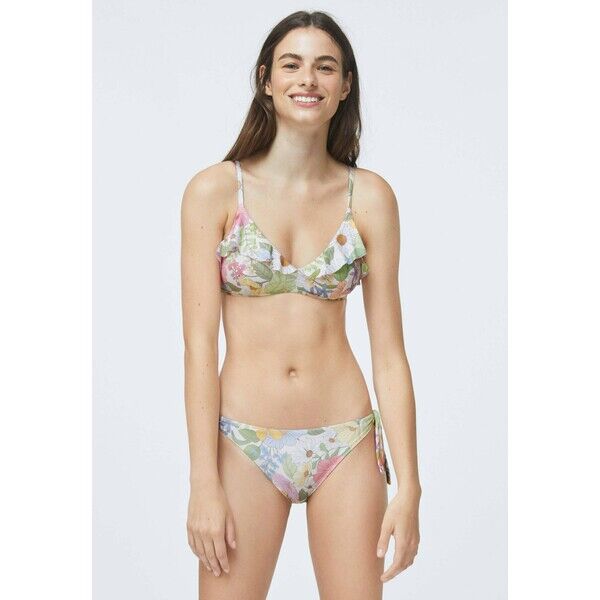 OYSHO WITH TIES Dół od bikini multi-coloured OY181I0EQ