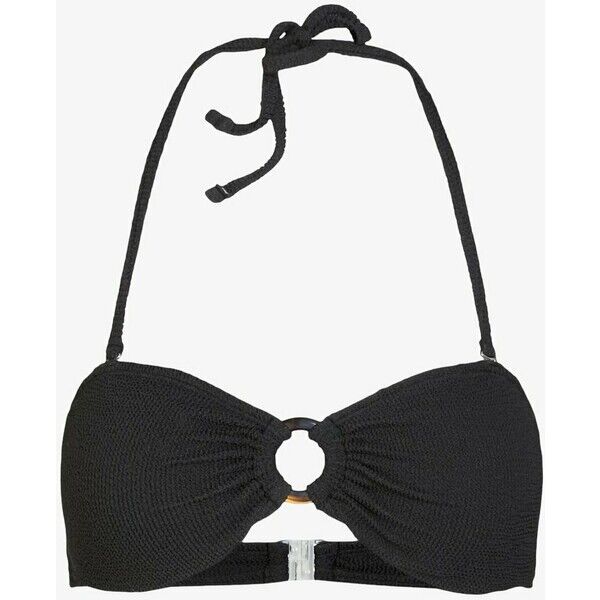 Pieces Góra od bikini black PE381J00V