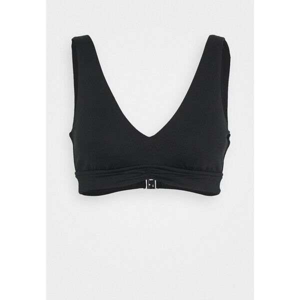 Seafolly V NECK CROP Góra od bikini black S1981J08I