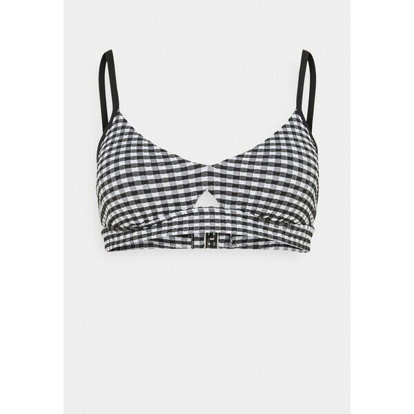 Seafolly CHECK IN BRALETTE Góra od bikini black S1981J08W