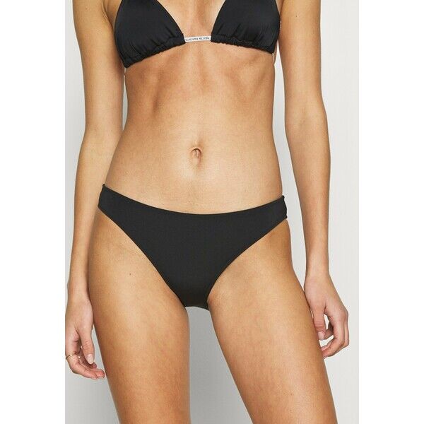 Calvin Klein Swimwear ONE Dół od bikini black C1781I020